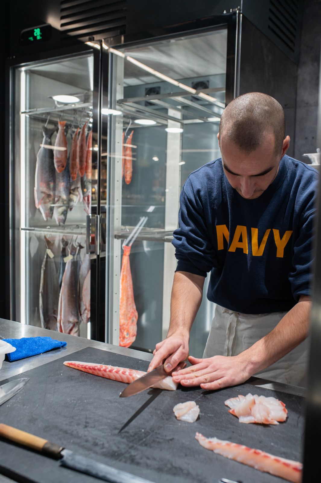 Atelier découpe de poisson