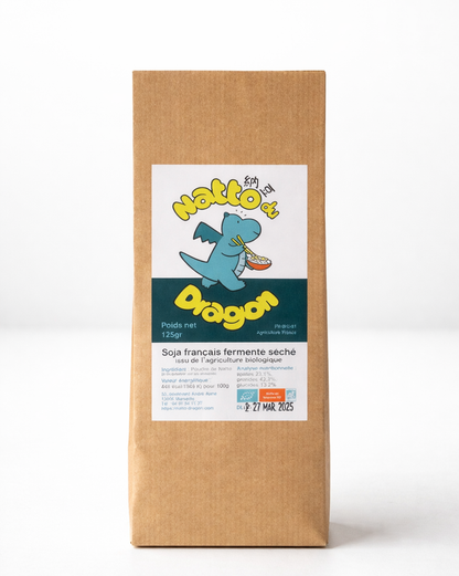 Natto de soja fermentado en polvo ⋅ Le Natto du dragon ⋅ 125g