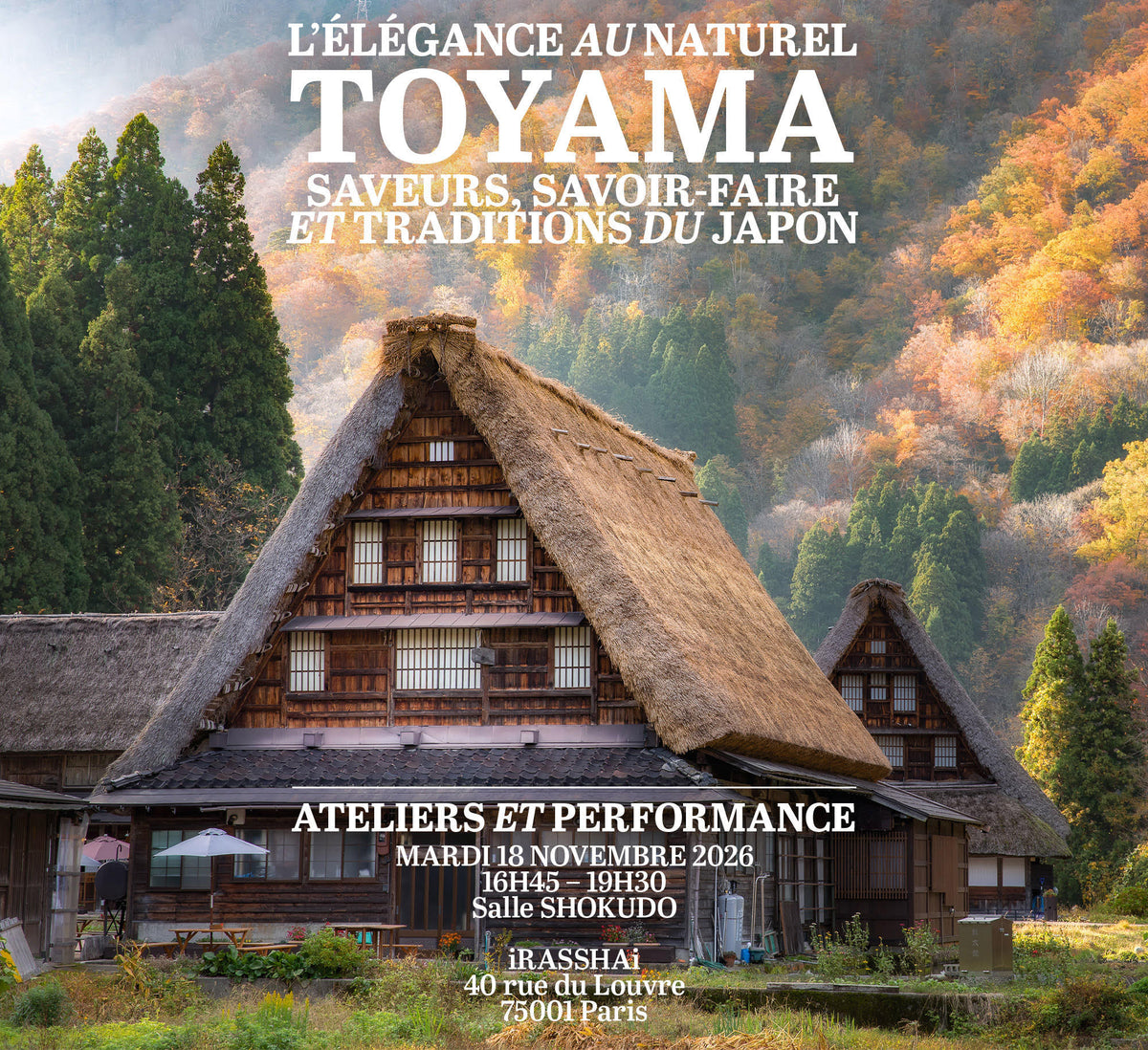 À la découverte de Toyama, de son tourisme et de ses traditions