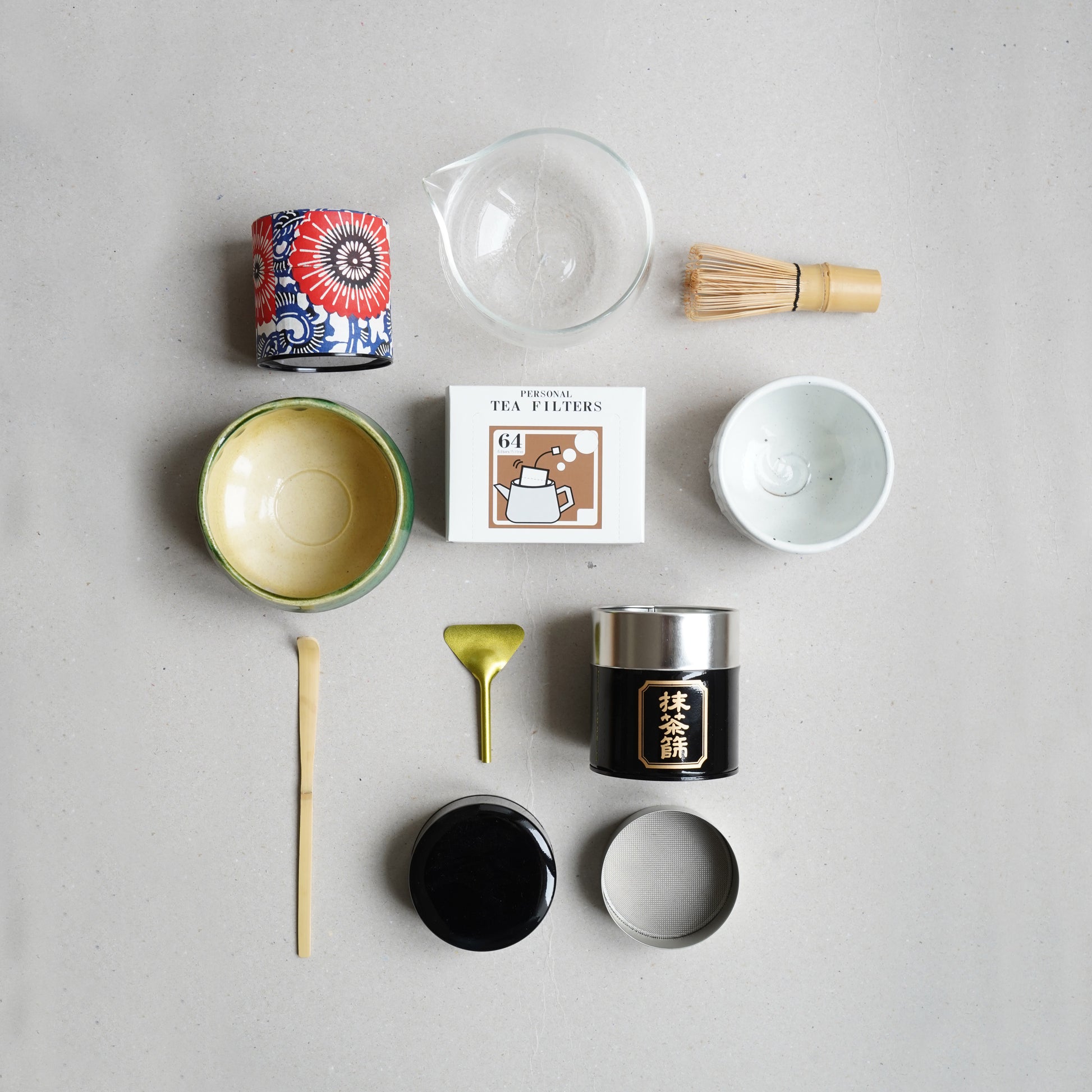 Bol à matcha sogime strié blanc Ø 97 mm ⋅ Touga
