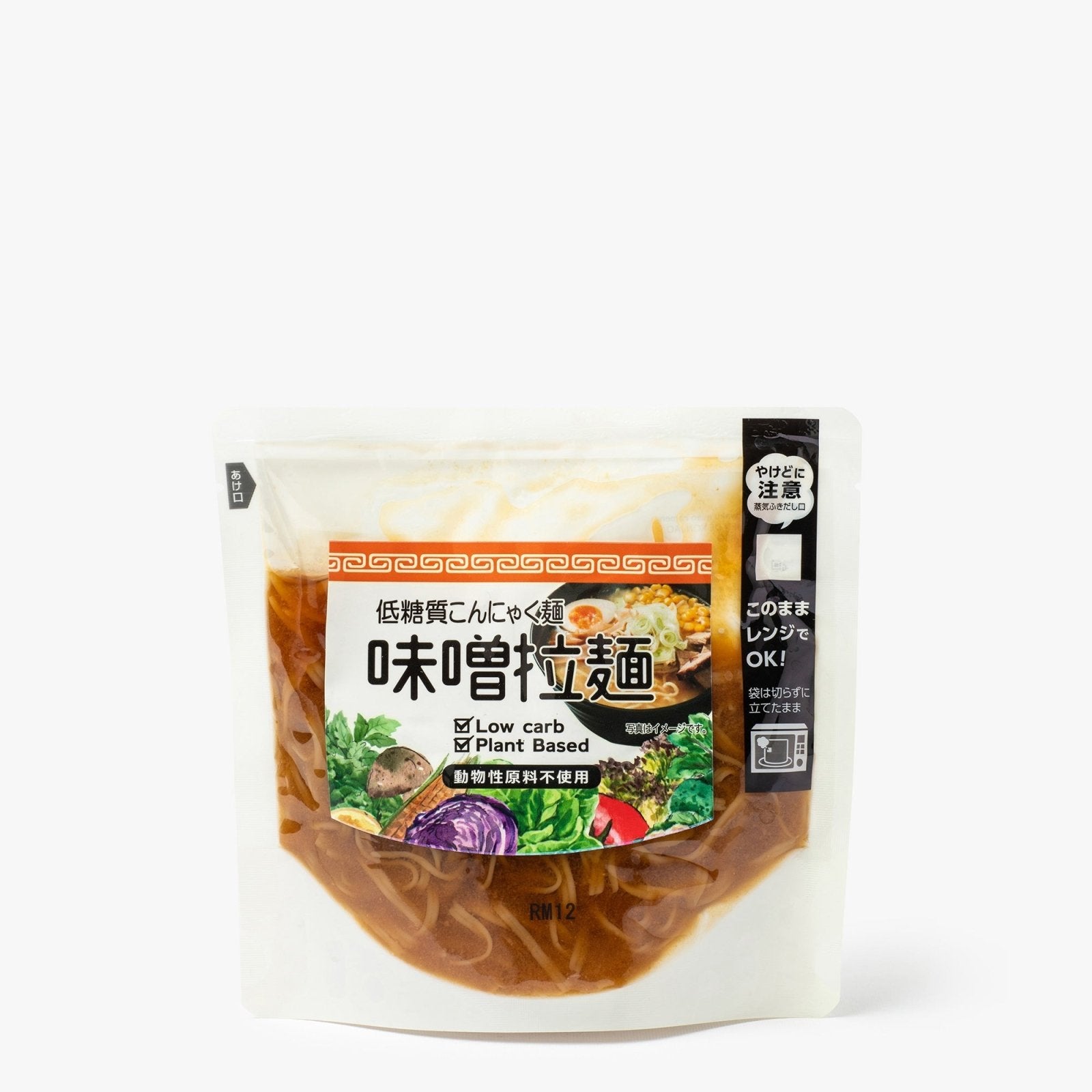 Ramen de konjac au miso - 250g - Kanazawa Konnyaku - iRASSHAi