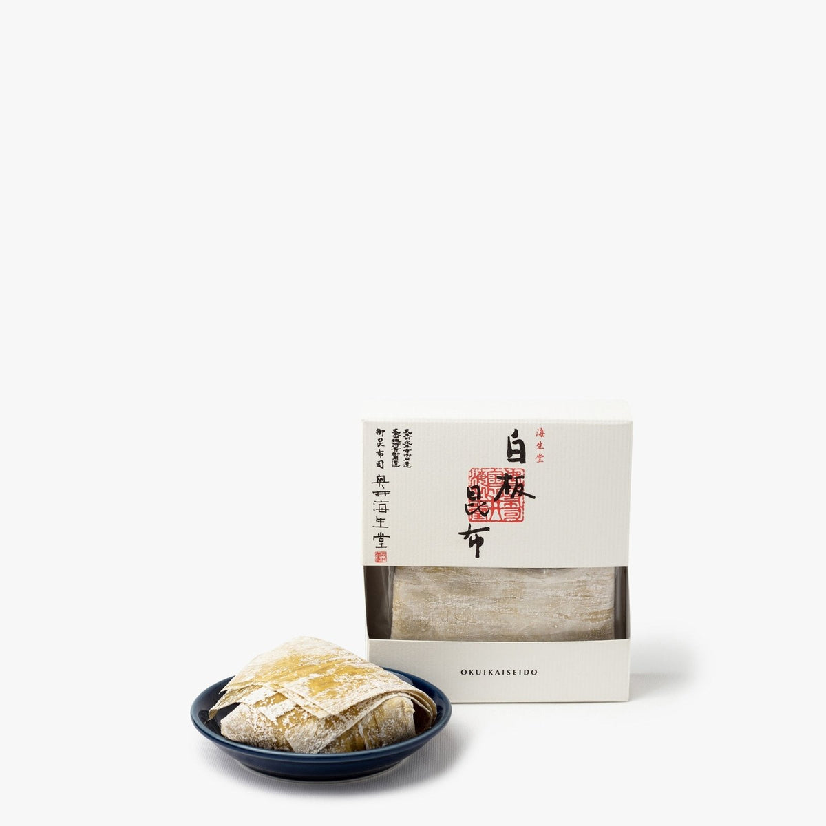 Feuilles d&#39;algue kombu vinaigrées pour papillote - 50g - Okui Kaiseido - iRASSHAi
