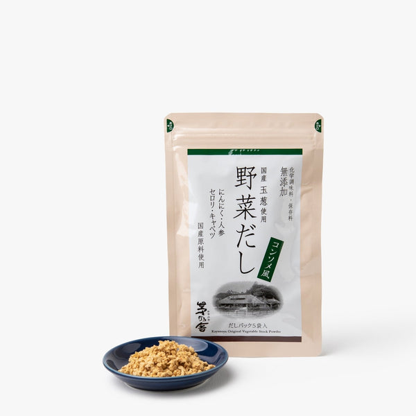 Dashi -Brühe mit Gemüse 5 Beutel - Kayanoya - 40g