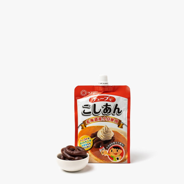 Frijoles rojos azuki en puré - anko - maeda - 155g