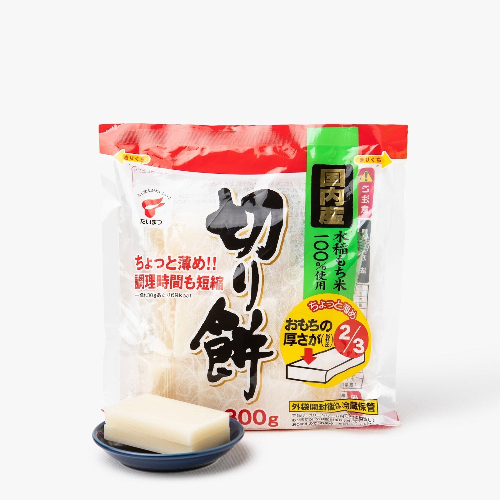 Mochi fin à cuisiner - 300g - Taimatsu Foods Corporation - iRASSHAi