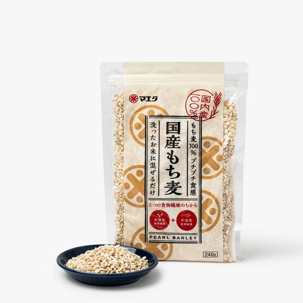 Mixture of glutinous barley for rice - maeda - 240g