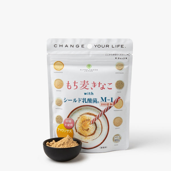 Kinako soy powder in glutinous barley - Namisato - 100g