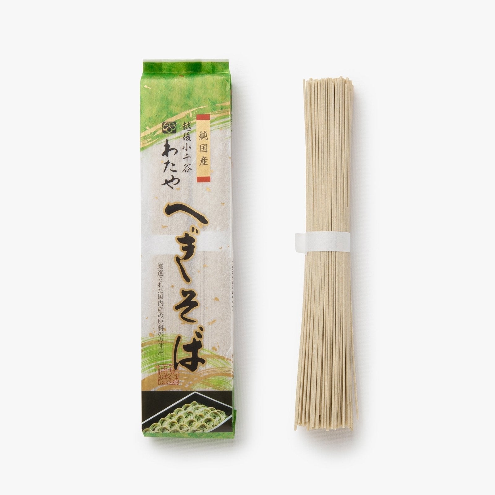 Nouilles de sarrasin à l'algue funori - 200g - Wataya Soba - iRASSHAi