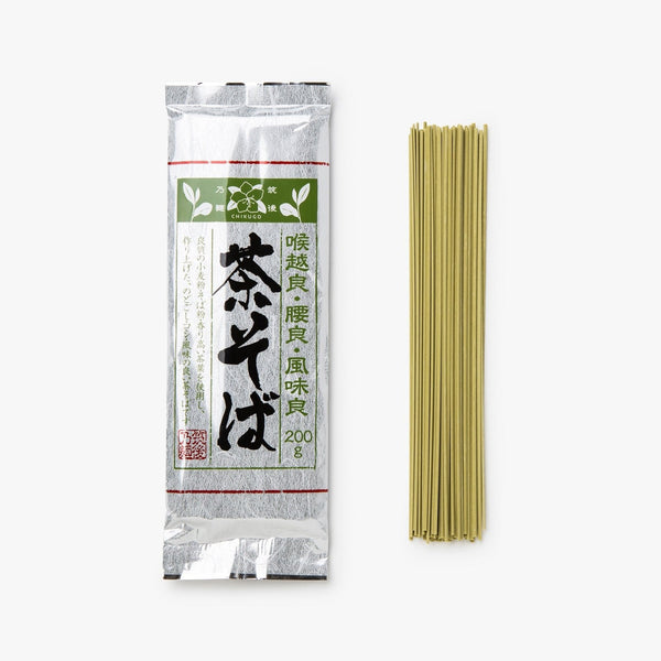 Soba - Green Tea Buckweit Noodles - Tanaka Bussan - 200G