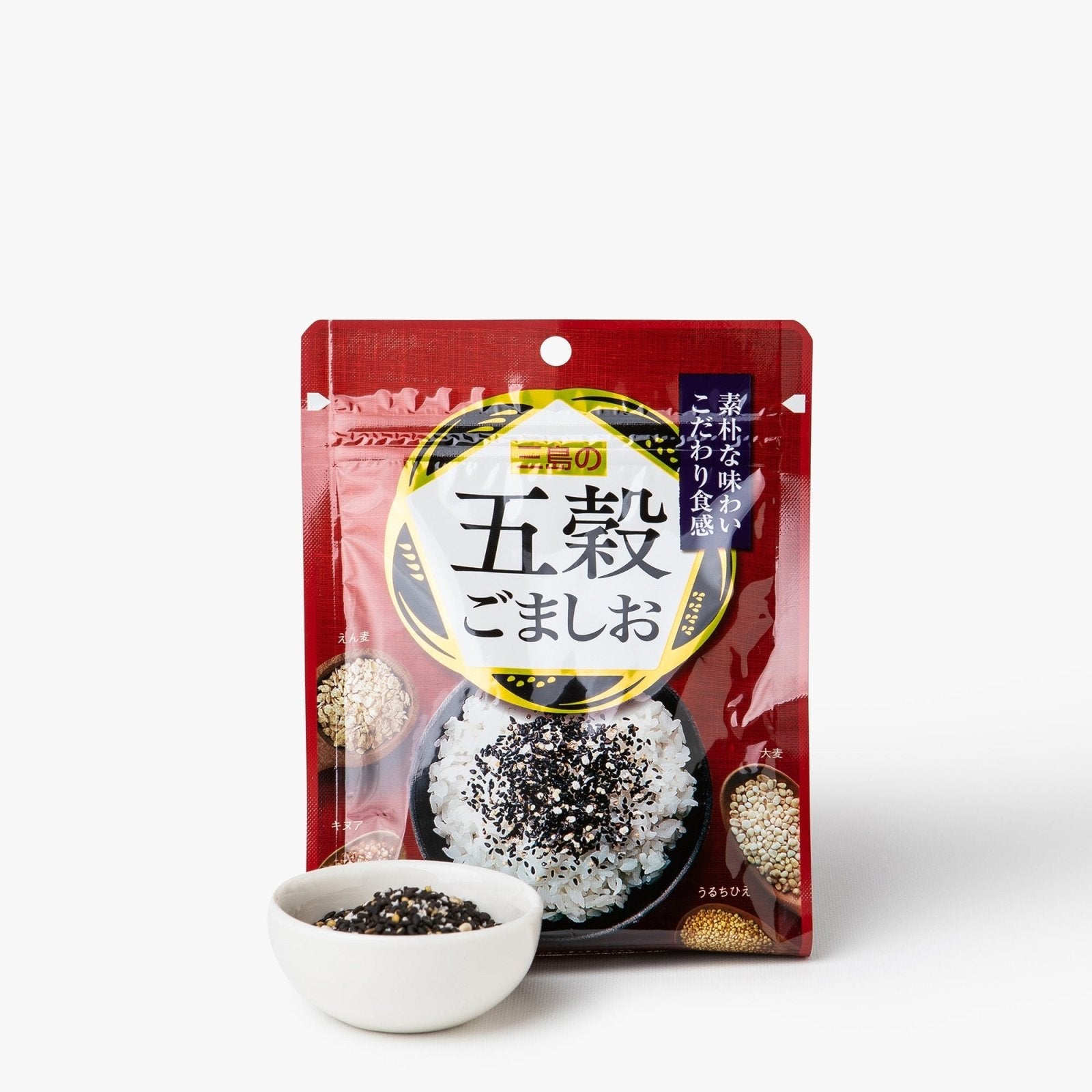 Assaisonnement gomashio aux 5 céréales - 36g - Mishima Foods - iRASSHAi