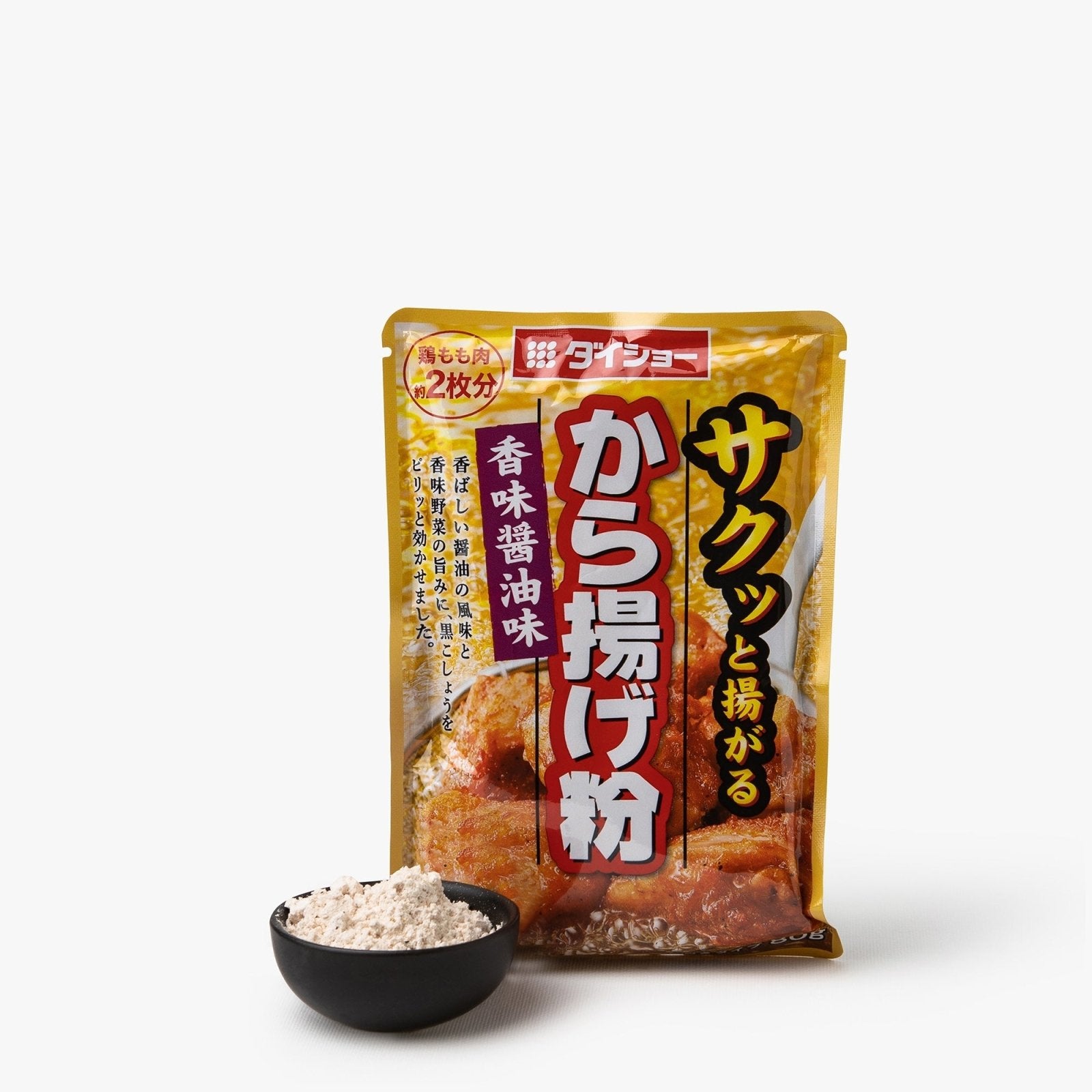 Farine pour friture karaage à la sauce soja - 80g - Daisho - iRASSHAi