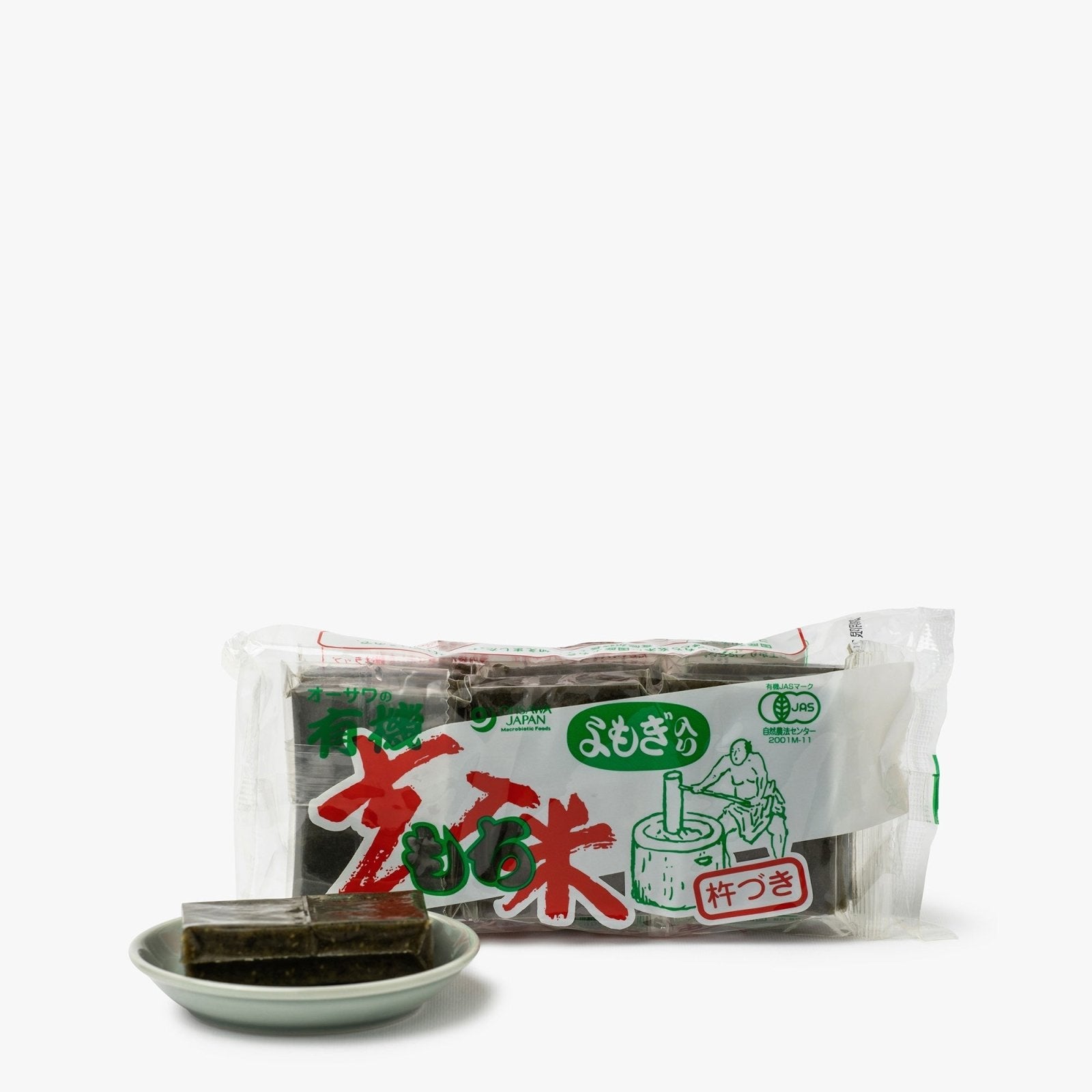 Mochi de riz complet à l'armoise - 300g - Ohsawa - iRASSHAi