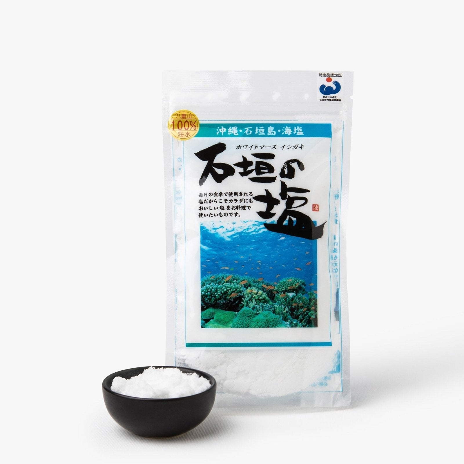 Sel blanc d'ishigaki - 180g - Ishigakinoshio - iRASSHAi