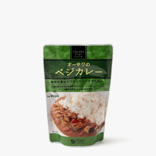 Zoete vegetarische Japanse curry - Ohsawa - 210G