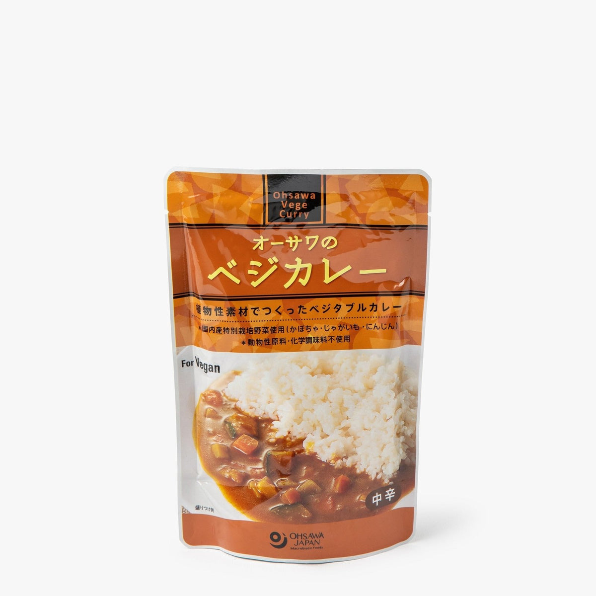 Curry japonais végétarien épicé - 210g - Ohsawa - iRASSHAi