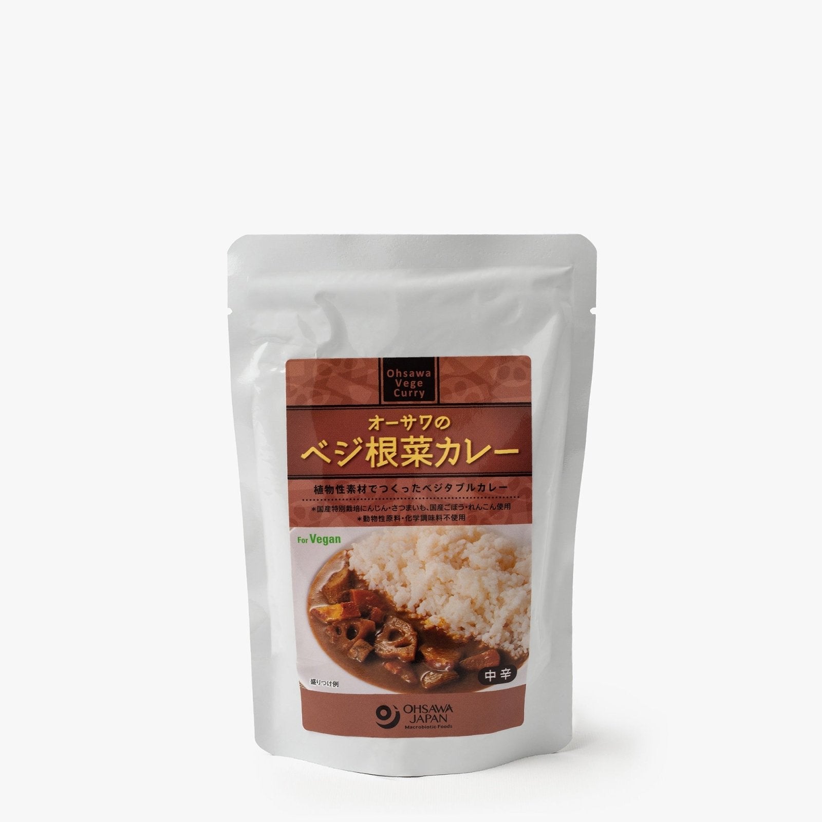 Curry japonais aux légumes racines épicé - 210g - Ohsawa - iRASSHAi