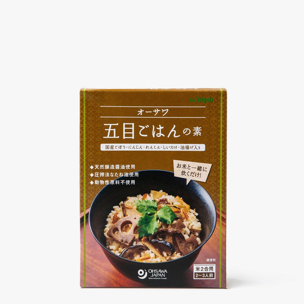 Mélange pour riz aux 5 légumes - Ohsawa - 150g