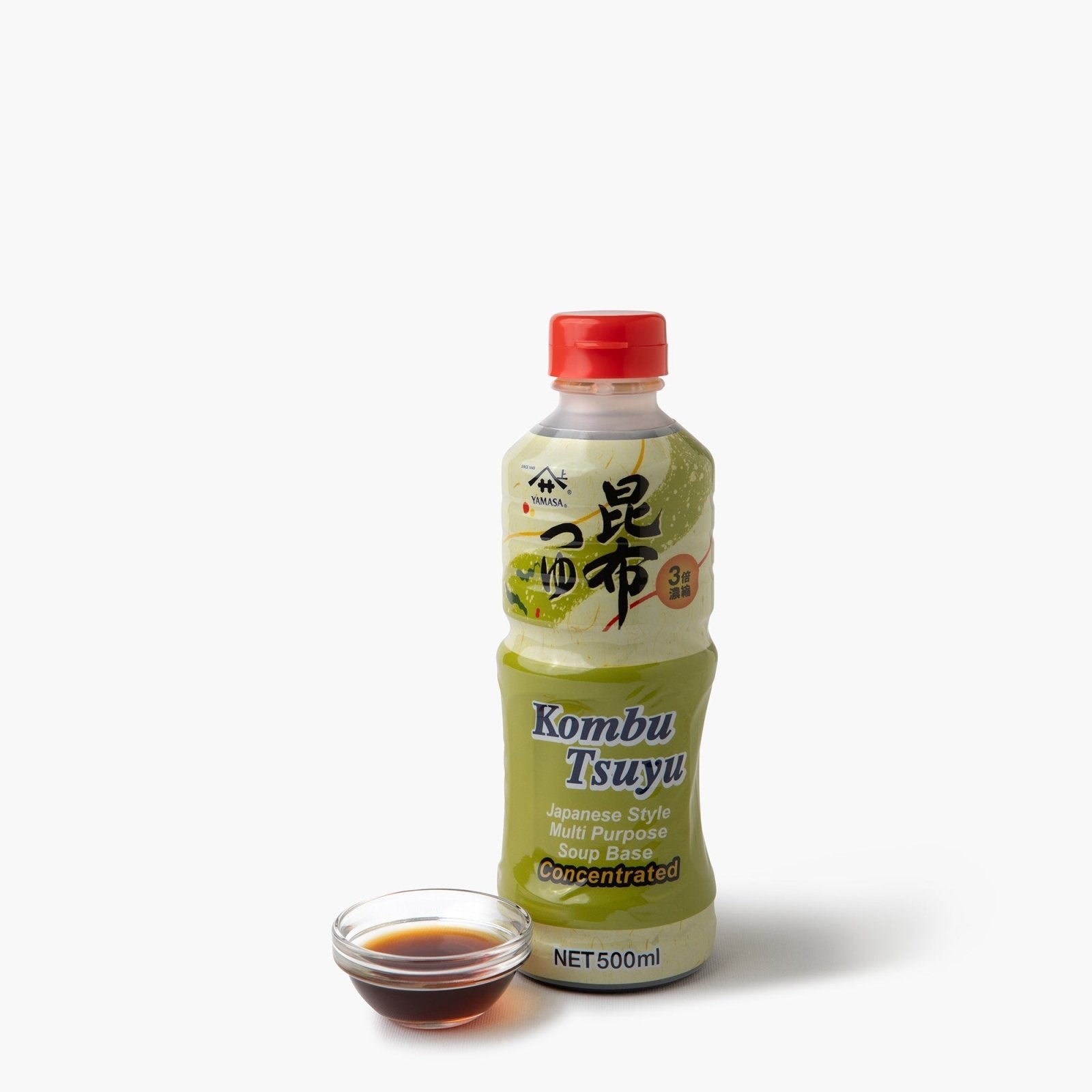 Sauce tsuyu concentrée à l'algue kombu - 500ml - Yamasa - iRASSHAi
