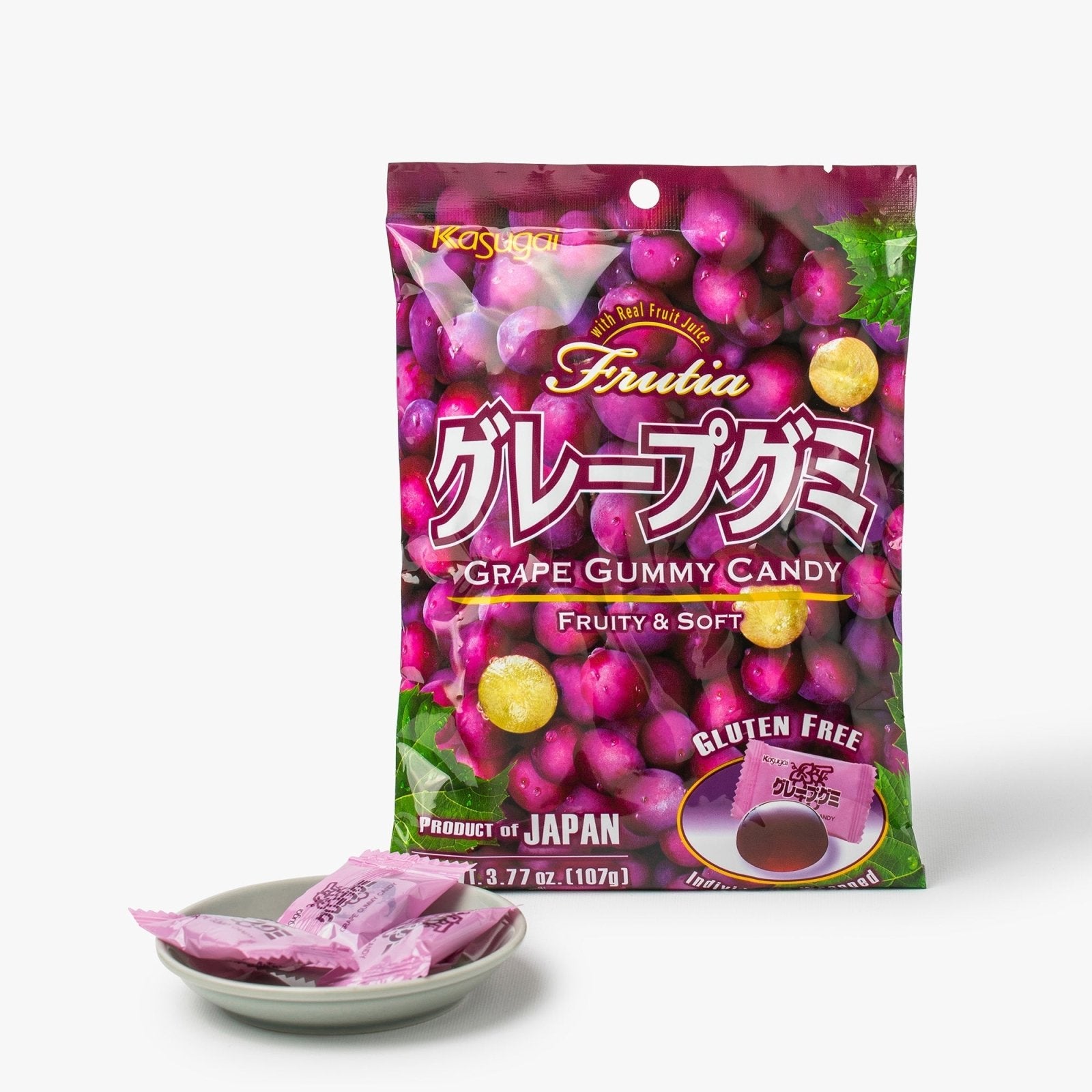 Bonbon gummy au raisin - 107g - Kasugai - iRASSHAi
