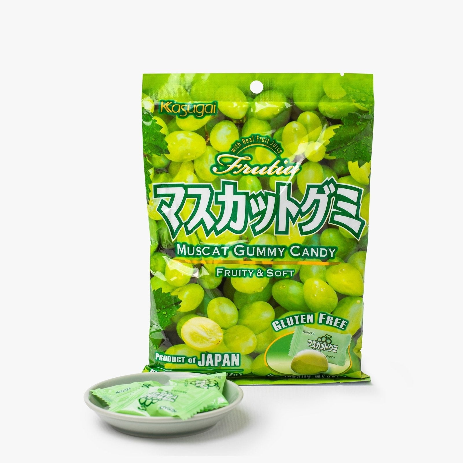 Bonbon gummy au muscat - 107g - Kasugai - iRASSHAi