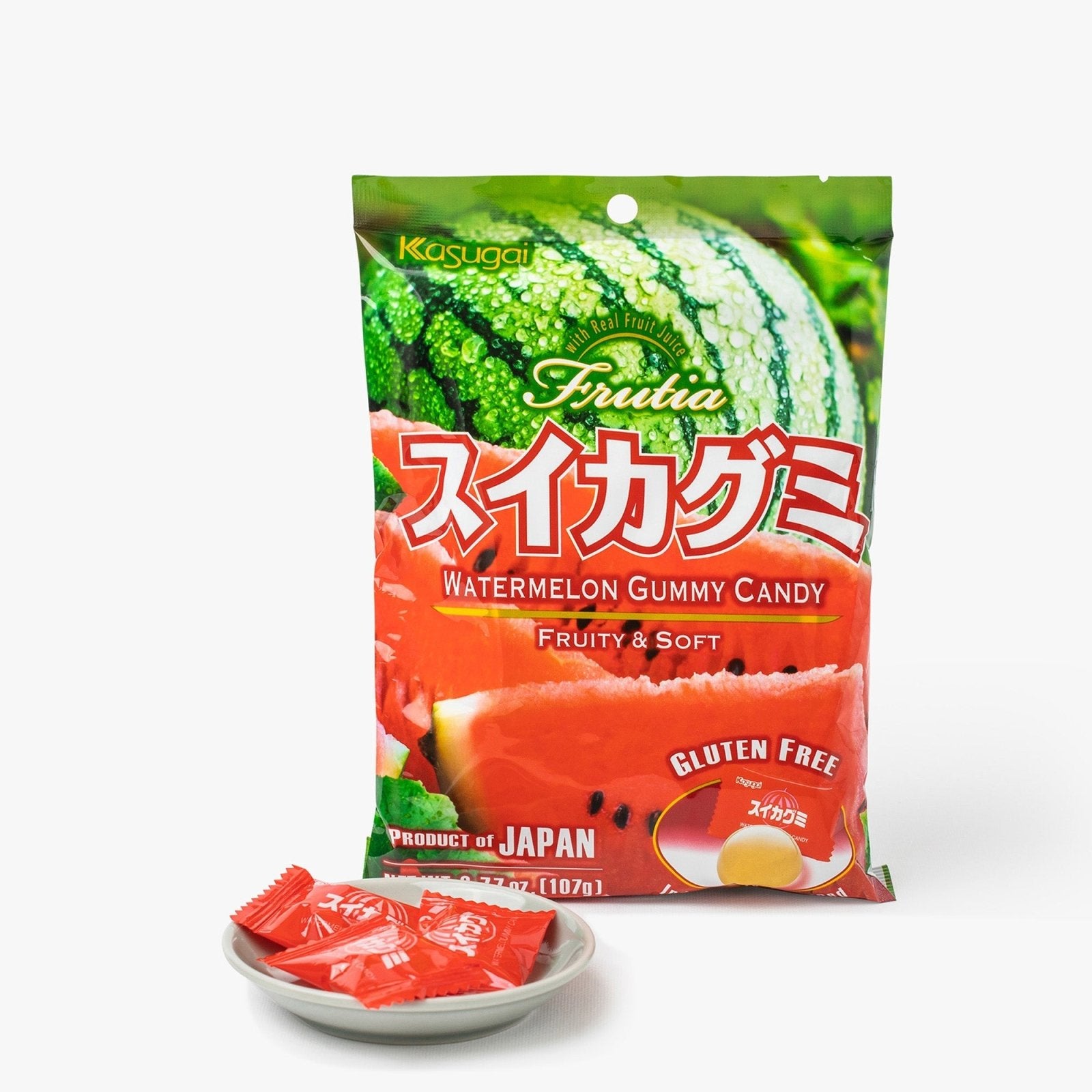 Bonbon gummy à la pastèque - 107g - Kasugai - iRASSHAi