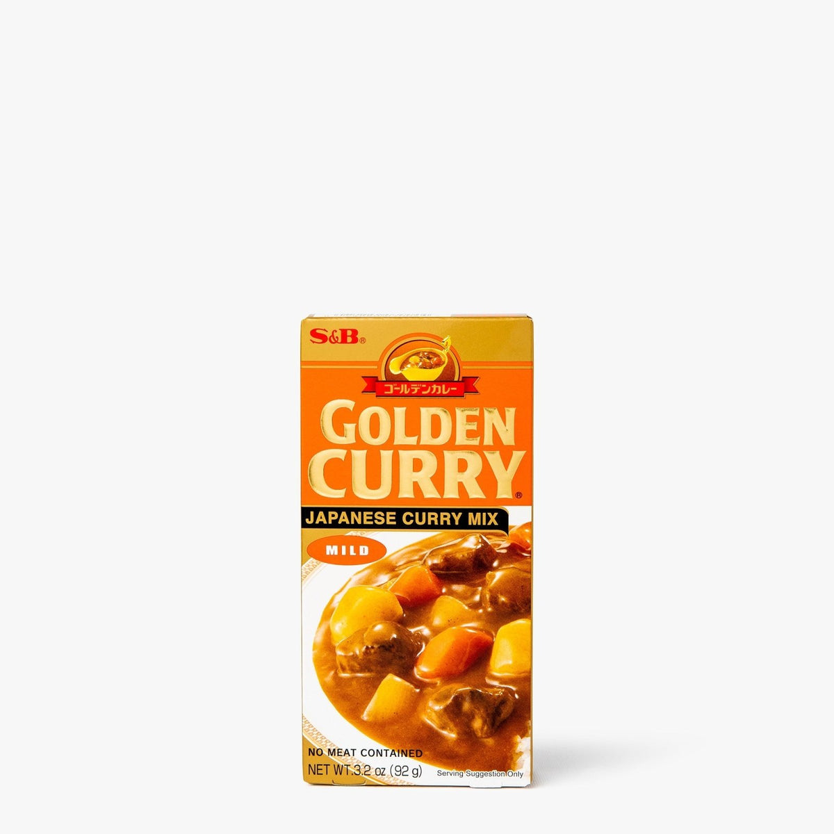 Sauce pour curry doux (mild) en tablette - 92g - S&amp;B - iRASSHAi