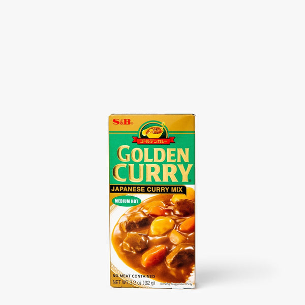 Salsa para curry elevado en tableta - S&B Golden Curry - 92G