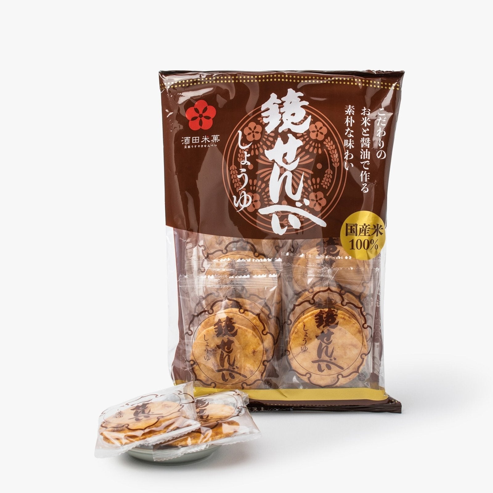 Biscuits de riz apéritif à la sauce soja - 110g - Sakata Beika - iRASSHAi