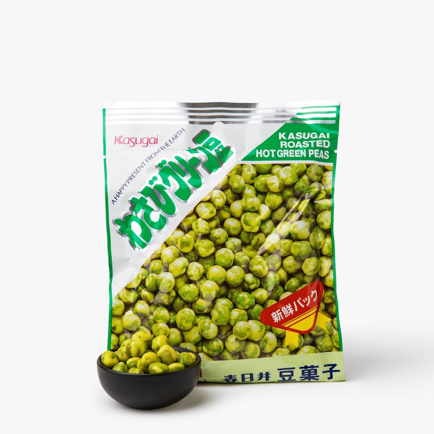 Petits pois croustillants au wasabi - 67g - Kasugai - iRASSHAi