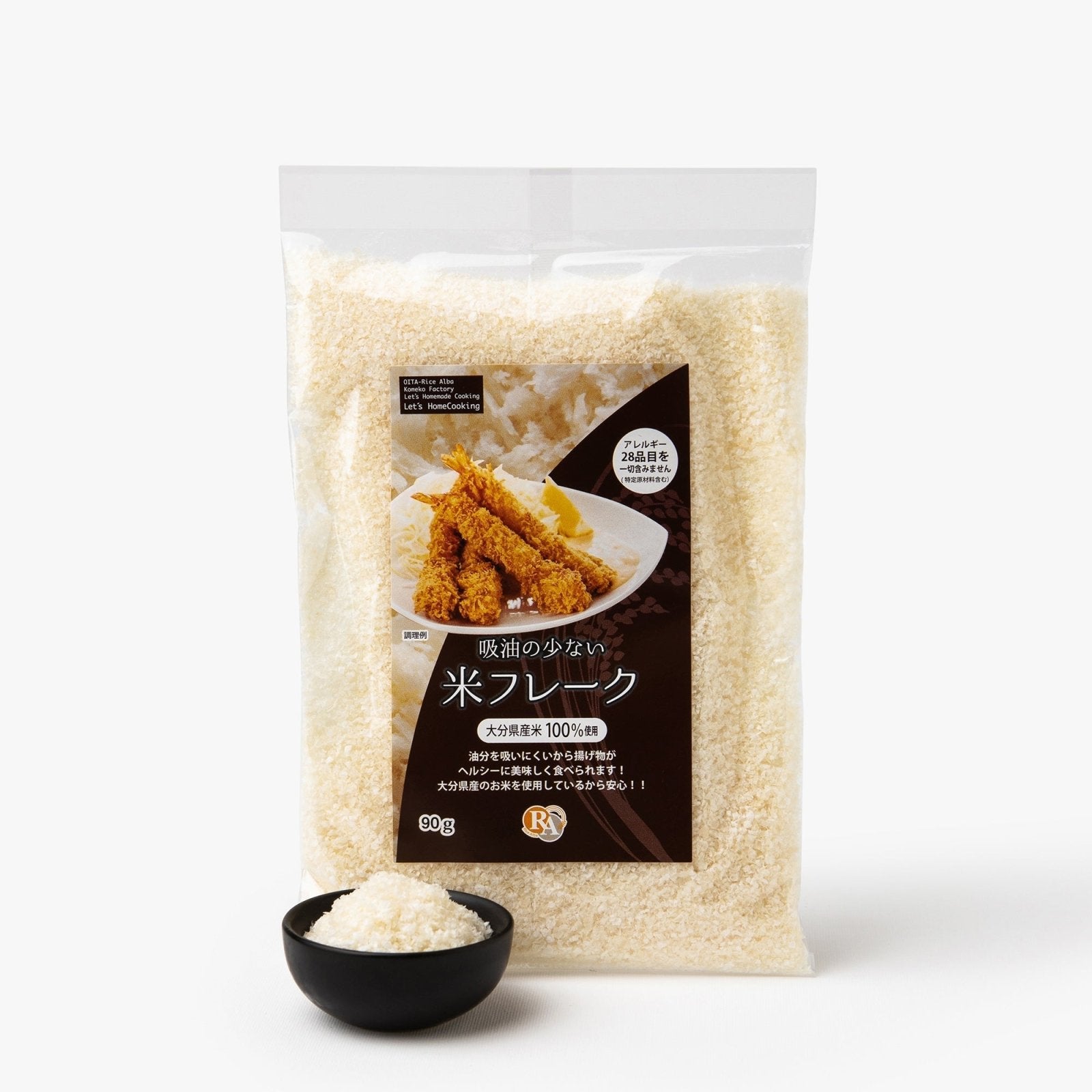 Chapelure de riz sans gluten - 90g - Rice Alba - iRASSHAi