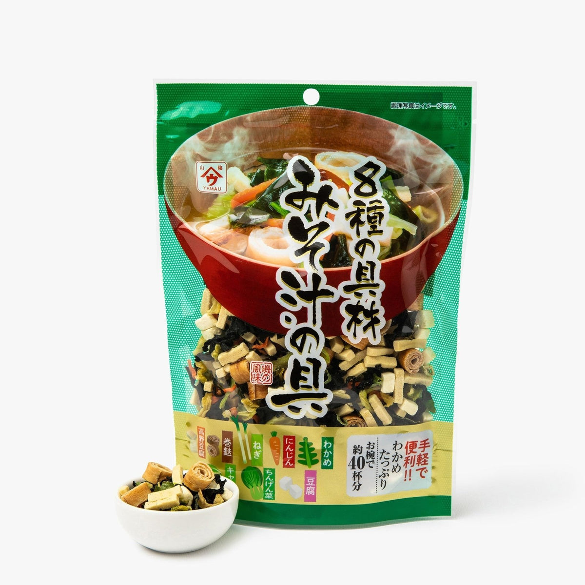 Toppings pour soupe miso - 80g - Uonoya - iRASSHAi