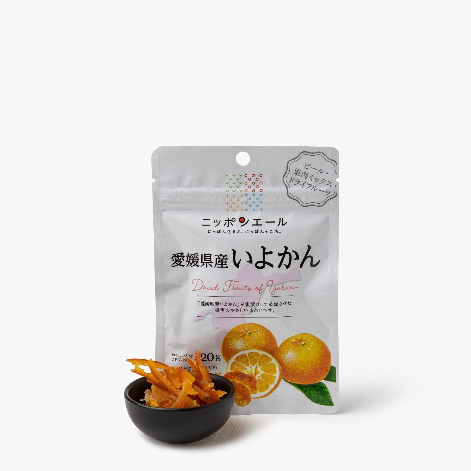 Mandarine iyokan confite - 20g - ZEN-NOH International - iRASSHAi