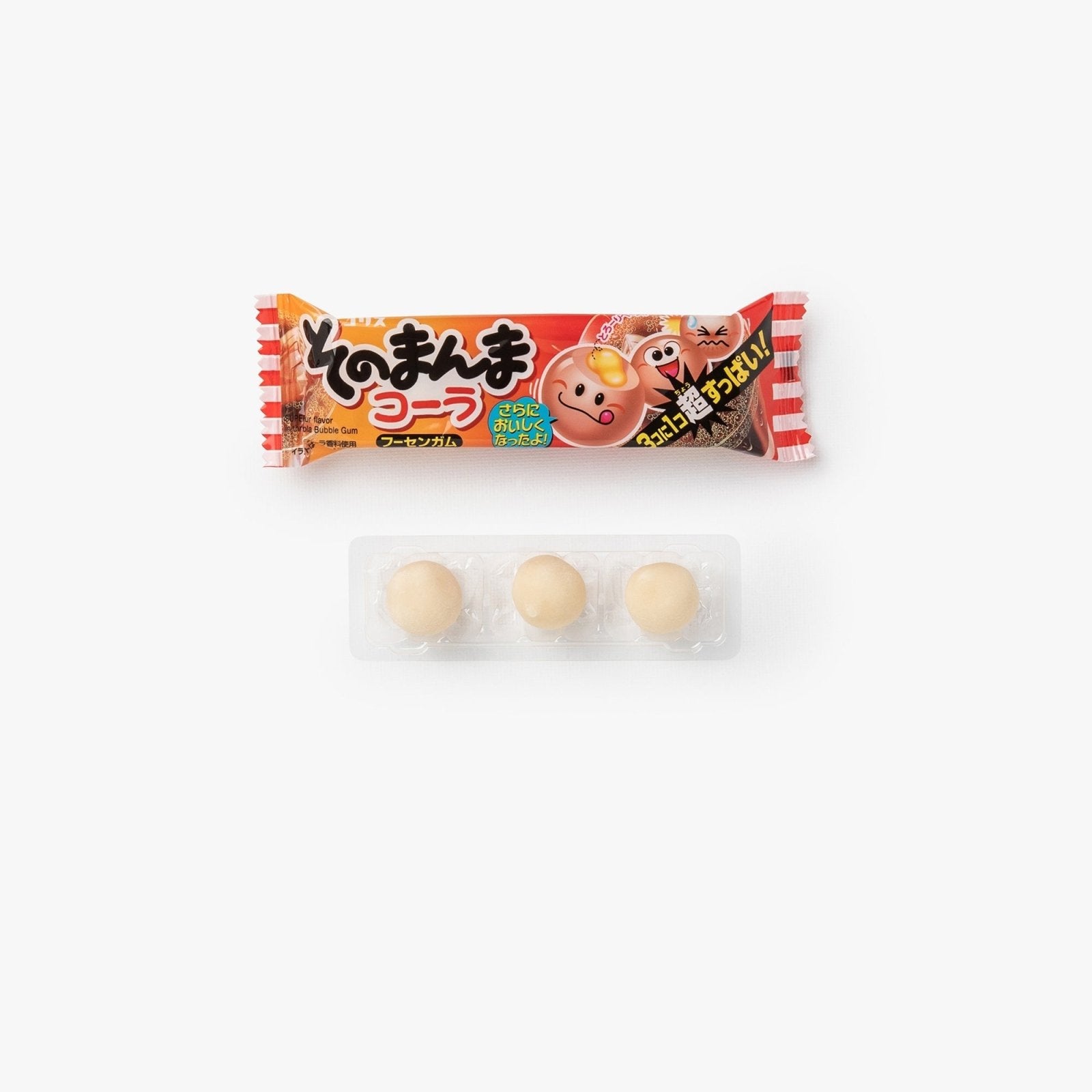 Chewing-gum cœur fondant au cola - 14g - Coris - iRASSHAi