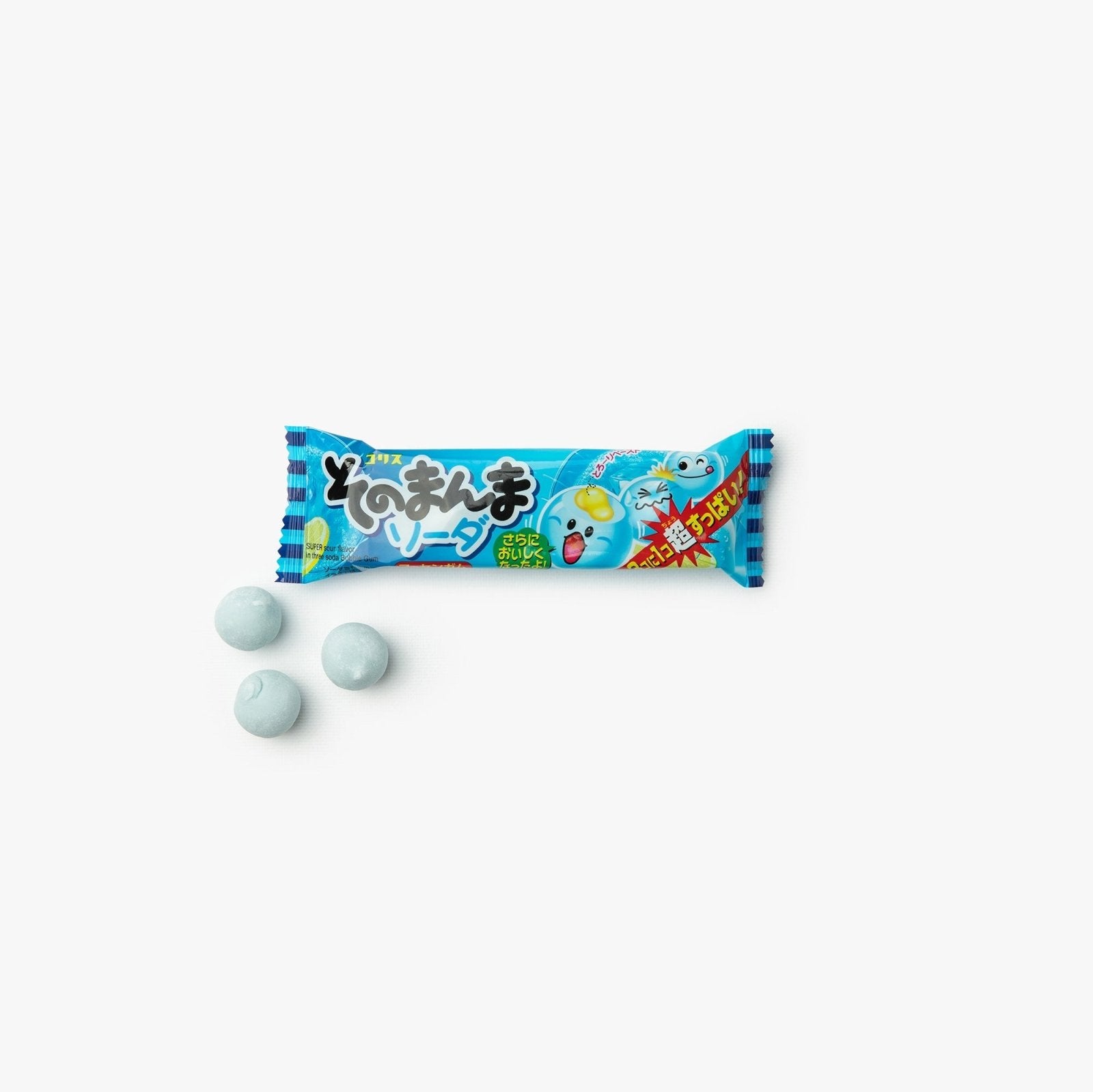 Chewing gum cœur fondant au soda - 14g - Coris - iRASSHAi