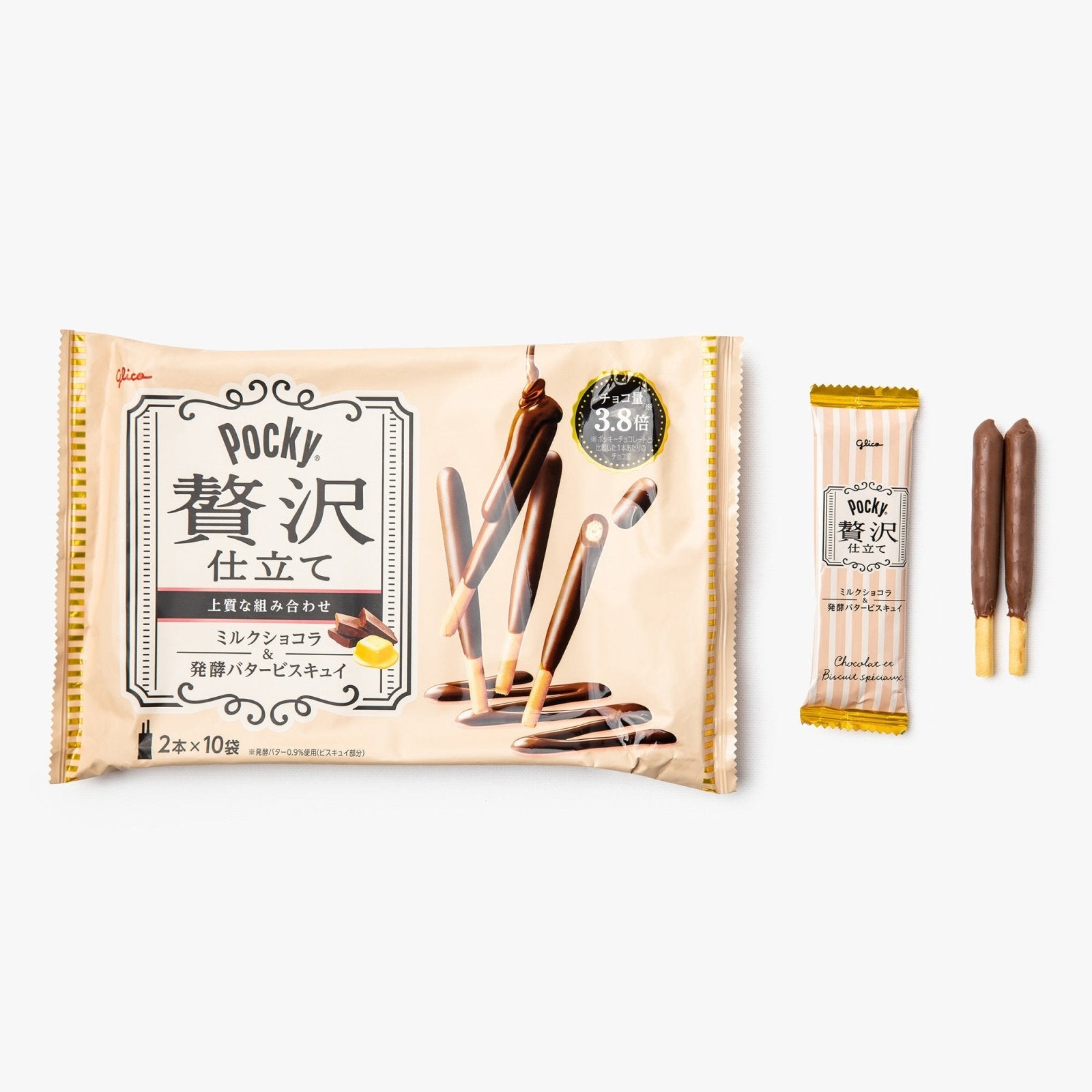 Pocky premium chocolat au lait - 33g - Pocky - iRASSHAi