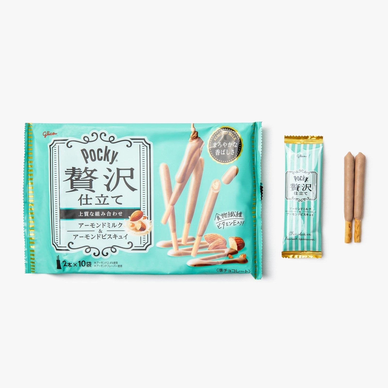 Pocky premium au lait d'amande - 33g - Pocky - iRASSHAi