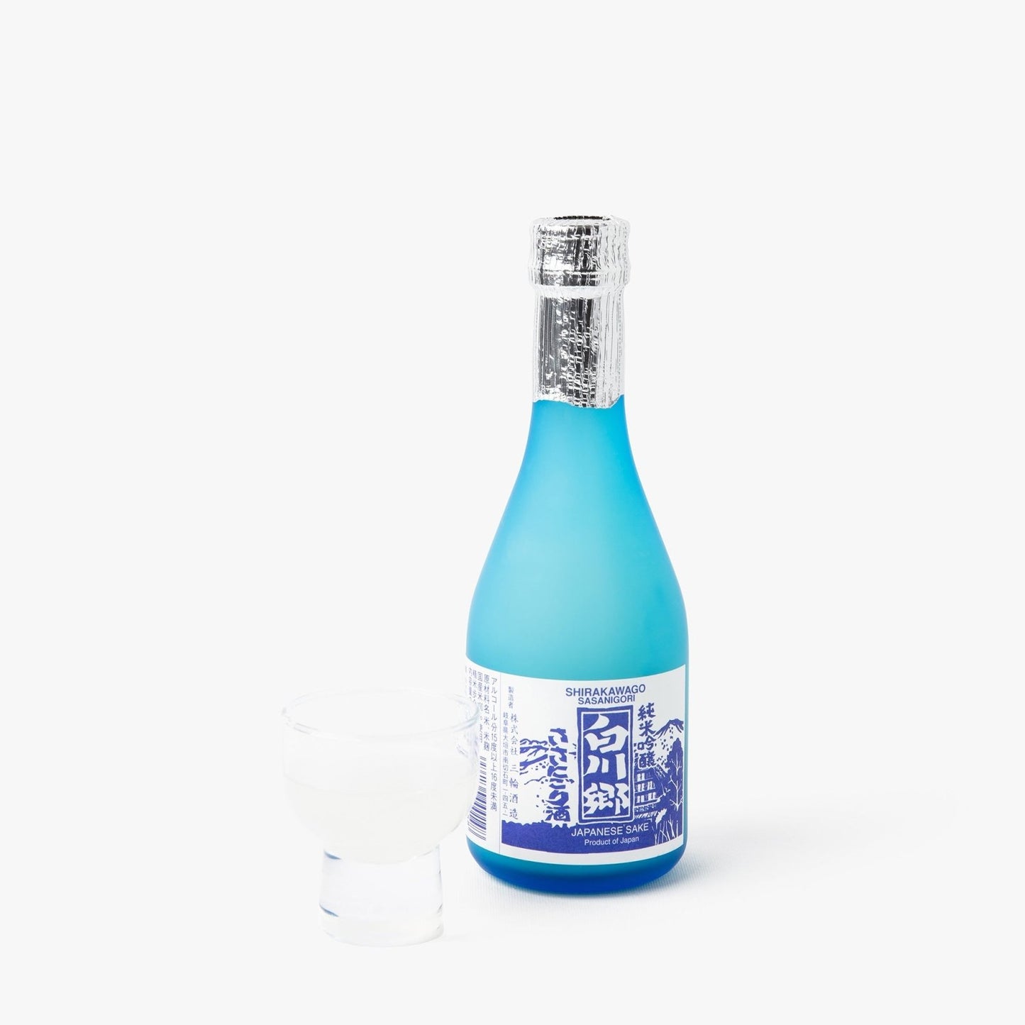 Saké shirakawago junmai ginjo sasanigori - 300ml - 16° - Miwa shuzo - iRASSHAi