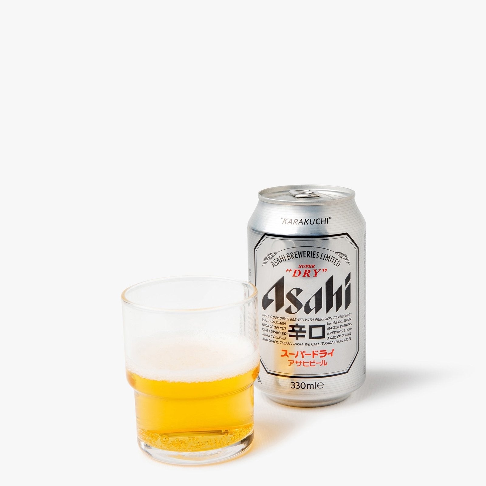 Bière asahi super dry can 330ml - 5° - Asahi - iRASSHAi