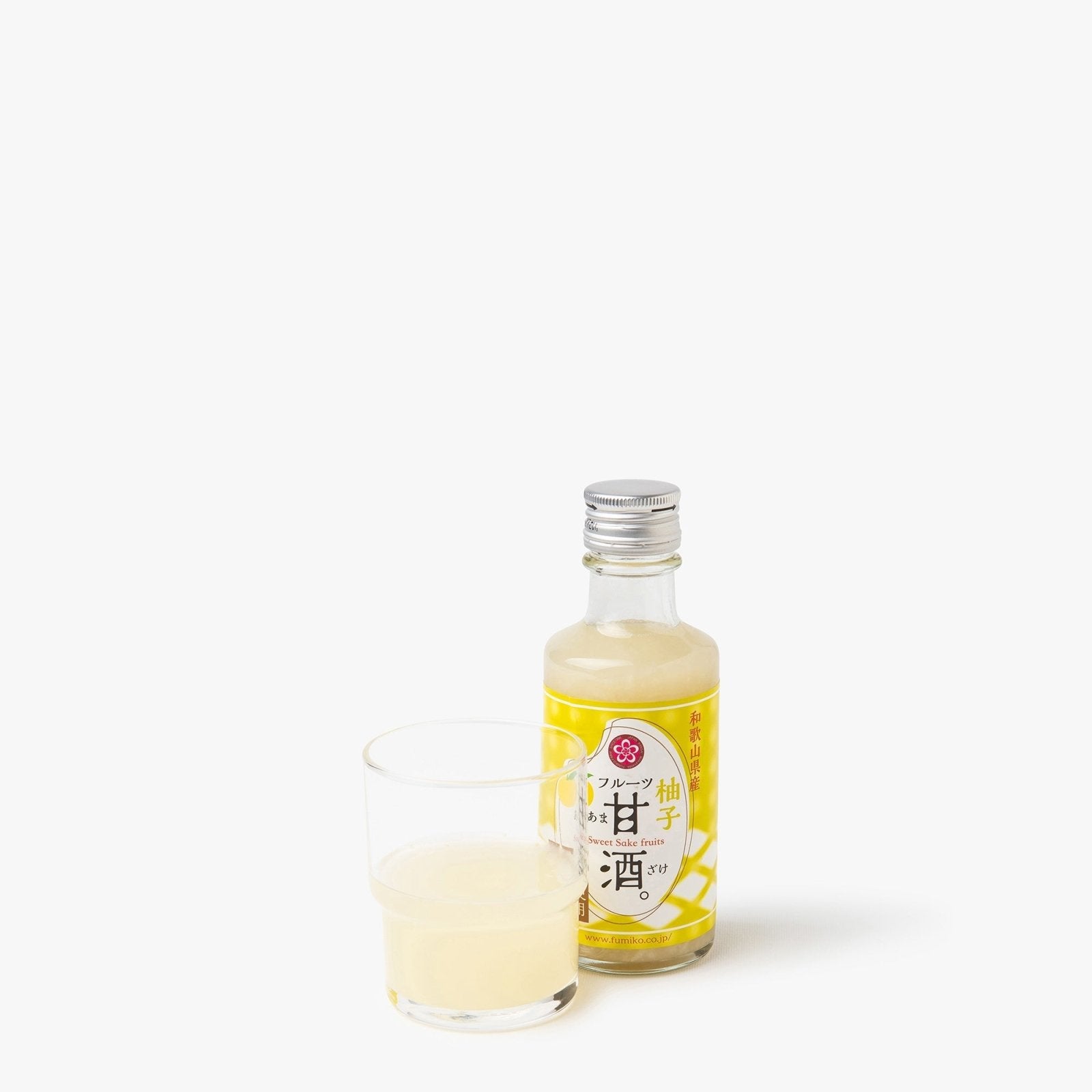 Saké doux au yuzu (sans alcool) - 0° - Fumiko Farm - iRASSHAi