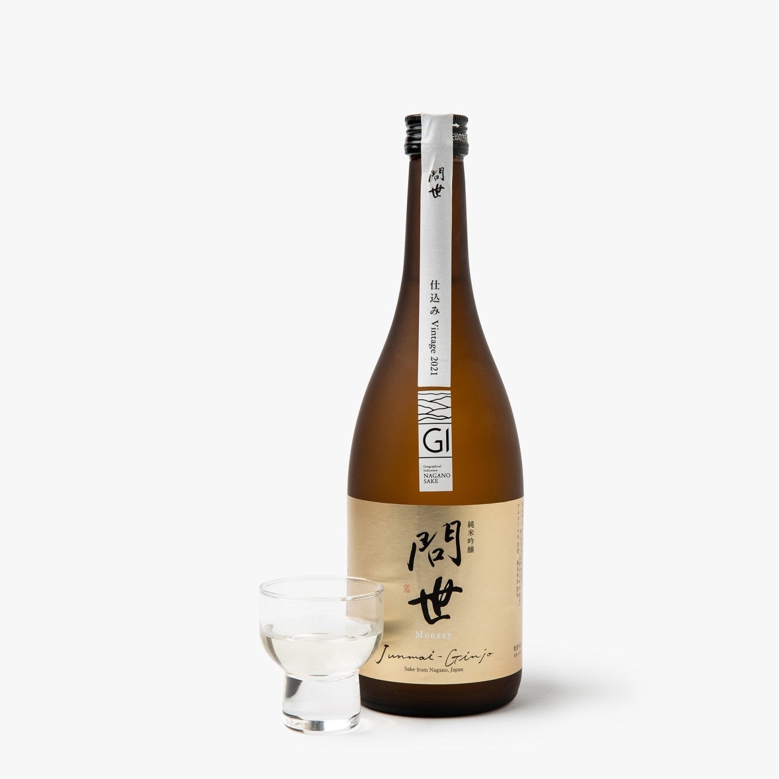 Saké monsay gold junmai ginjo - 14.9° - Monten - iRASSHAi