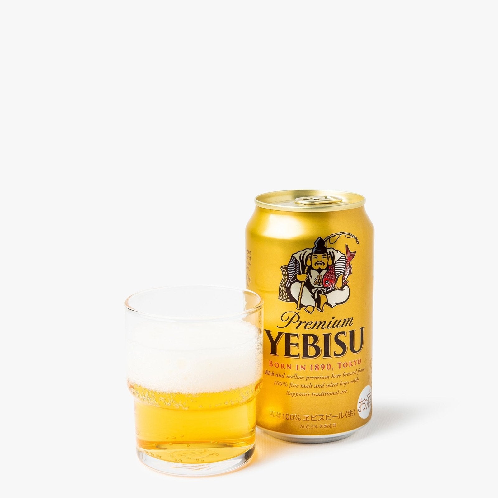 Bière sapporo yebisu - 350ml - 5° - Sapporo - iRASSHAi