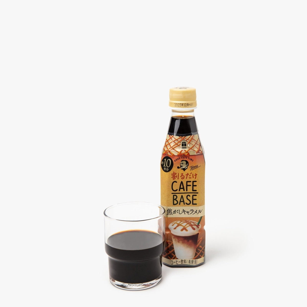 Café concentré liquide au caramel - 340ml - Suntory - iRASSHAi