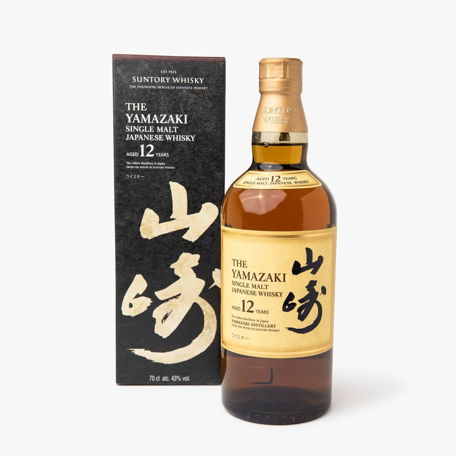 Whisky yamazaki 12 years - 43° - Suntory - iRASSHAi