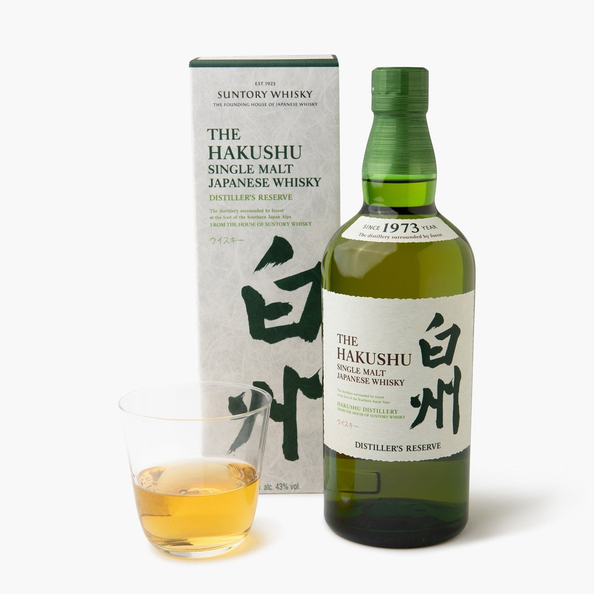 Whisky hakushu distiller&#39;s reserve - 43° - Suntory - iRASSHAi