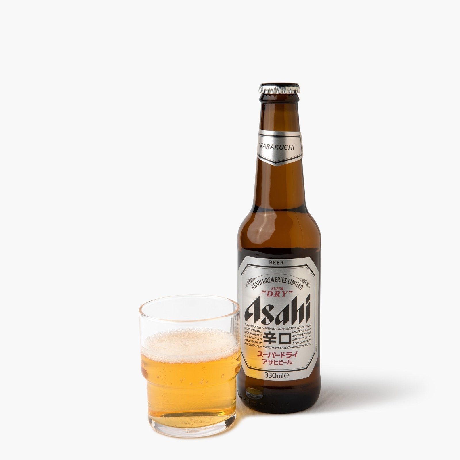 Bière Asahi Super Dry bouteille 330ml - 5° - Asahi - iRASSHAi