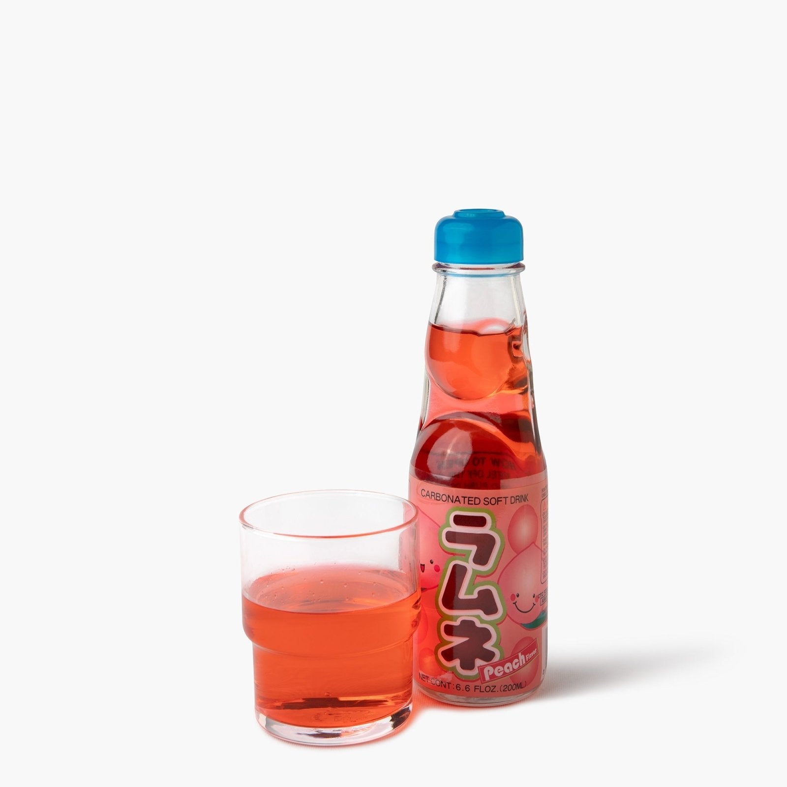 Limonade CTC ramune pêche - 200ml - Hata kosen - iRASSHAi