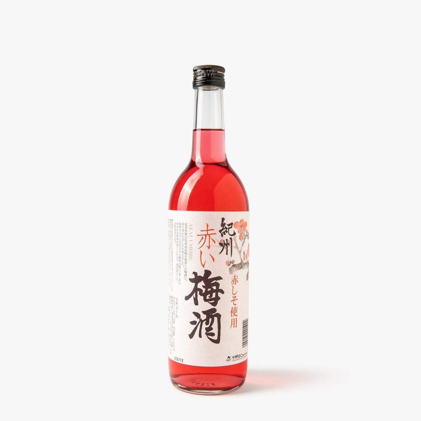 Liqueur de prune - Umeshu Akashiso Nakano - 720ml - 12° - Nakano BC -iRASSHAi