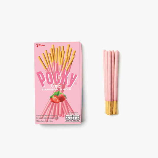 Pocky Fraise - 43g - Pocky -iRASSHAi