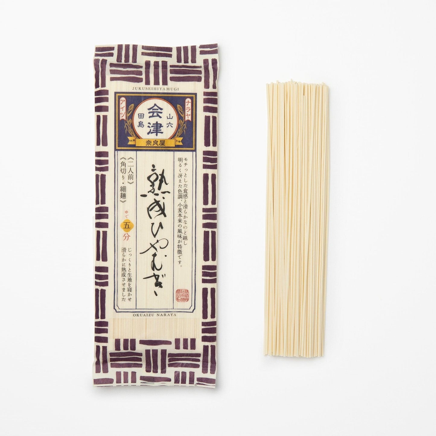 Hiyamugi Nudeln gereift ⋅ Naraya ⋅ 200g