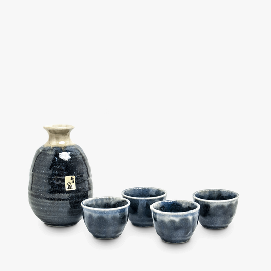 Nachtblaues Sake-Set ⋅ Emro Aziatica